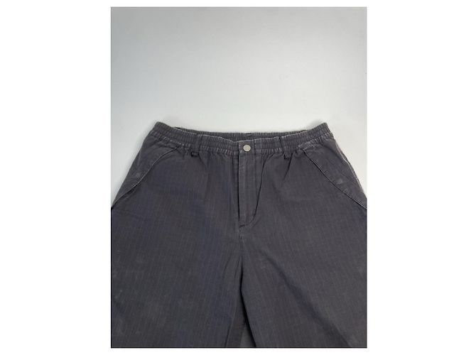 Burberry Anthrazit Baumwollshorts Anthrazitgrau - Ansicht 3