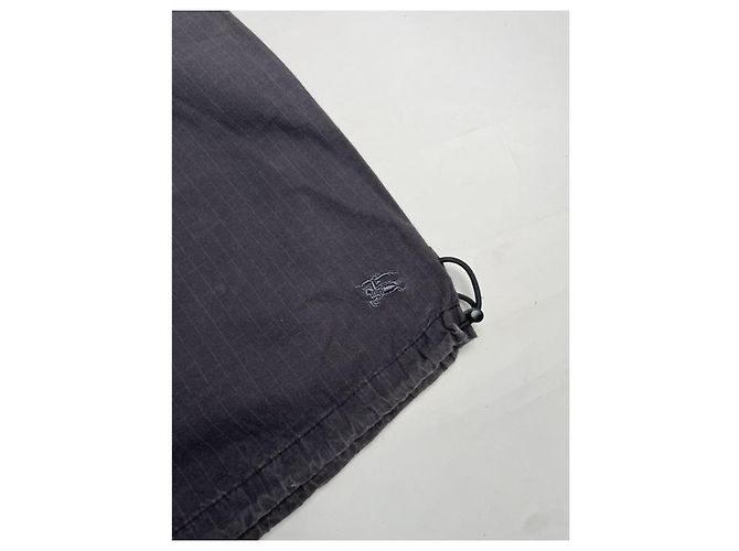 Burberry Anthrazit Baumwollshorts Anthrazitgrau - Ansicht 4