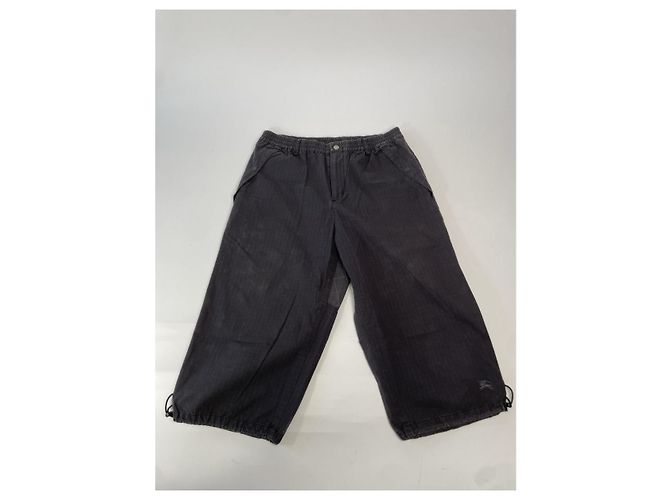 Burberry Anthrazit Baumwollshorts Anthrazitgrau - Ansicht 5