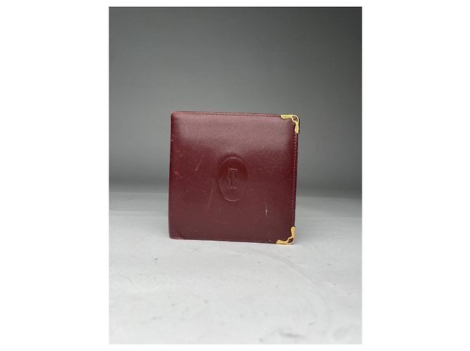 Cartier Bordeaux Lackleder Tasche - Ansicht 2