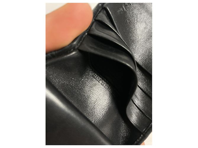 Dior 30 Montaigne Black Leather Wallet - view 5