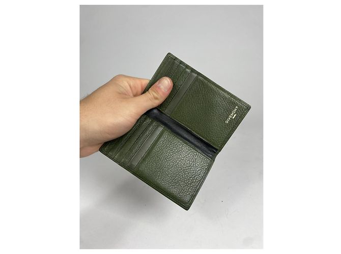 Bolsa de couro verde Givenchy - vista 4