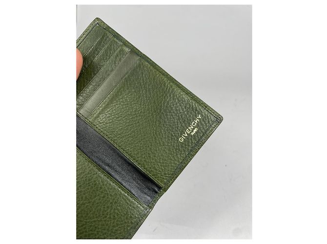 Bolsa de couro verde Givenchy - vista 5