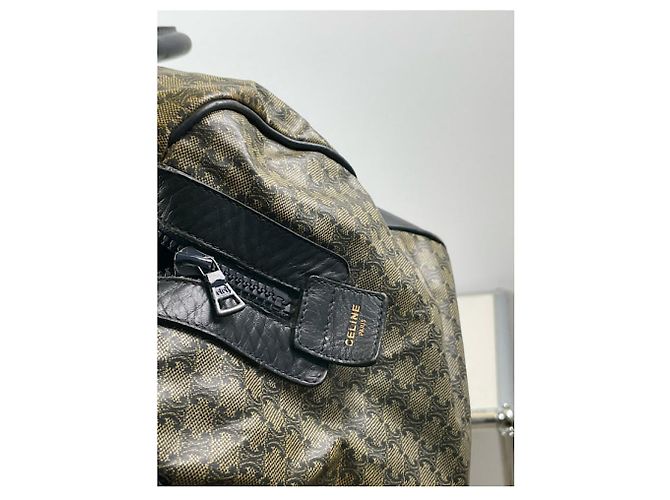 Céline Borsa in pelle nera Celine Tabou Nero - vista 2