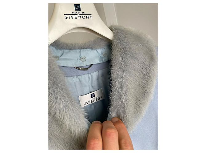 Givenchy Turquoise Wool Coat - view 3