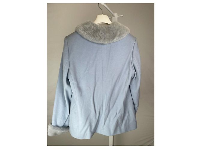 Givenchy Turquoise Wool Coat - view 5
