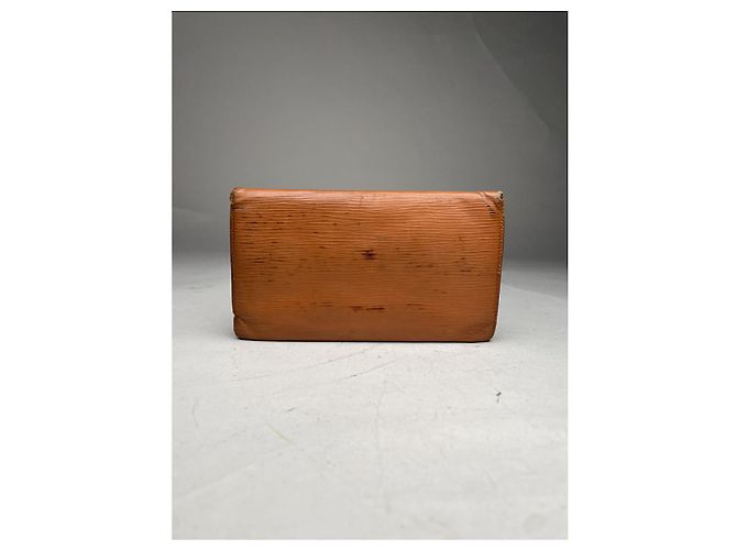 Louis Vuitton Louise Brown Leder Geldbörse Braun - Ansicht 2