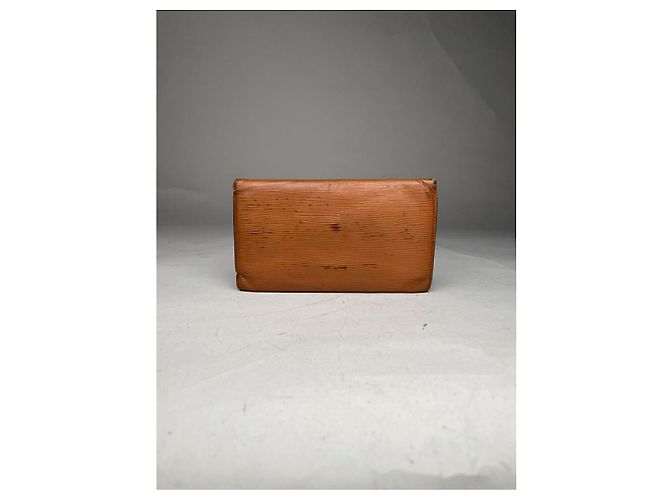 Louis Vuitton Louise Brown Leder Geldbörse Braun - Ansicht 3