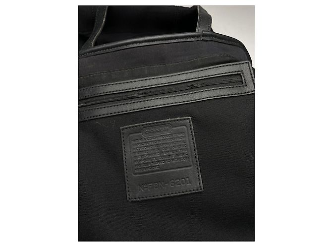 Coach Small Town schwarze Polyester-Handtasche - Ansicht 5