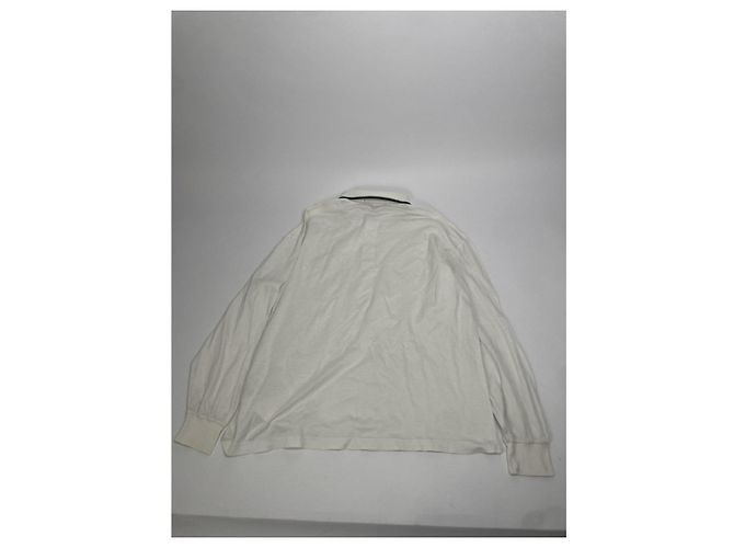Yves Saint Laurent Suéter de Algodão Branco e Moletom - vista 5