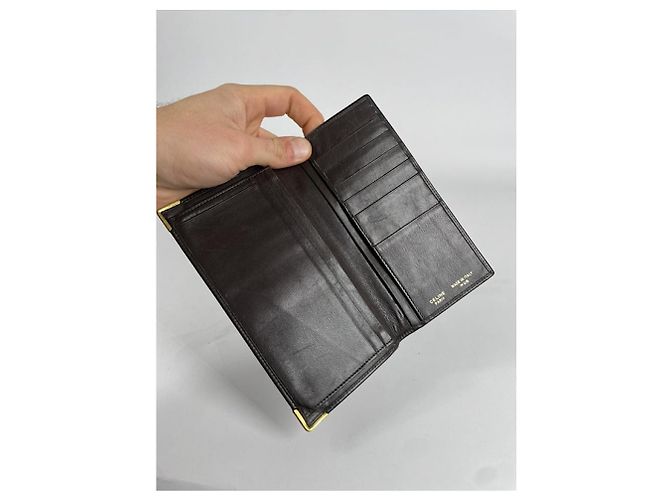 Céline Celine Brown Lackledertasche Braun - Ansicht 4