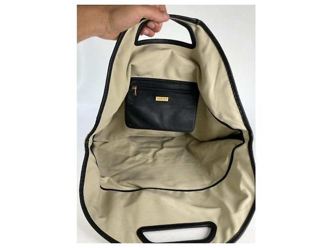 Loewe Anagramm Tasche aus weißem Polyester - Ansicht 2