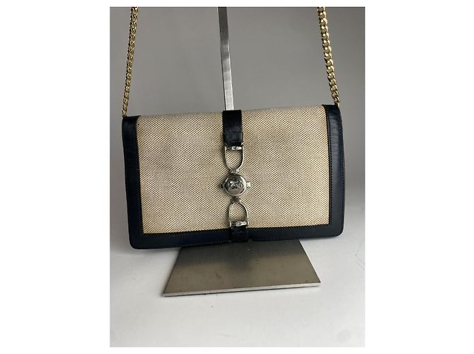 Céline Sac à main en cuir multicolore Celine Triomphe chain - vue 4