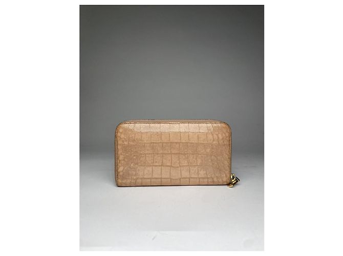 Cartera de cuero marrón Miu Miu Castaño - vista 2