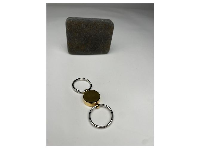 Pendente in acciaio dorato Dior D'oro - vista 2