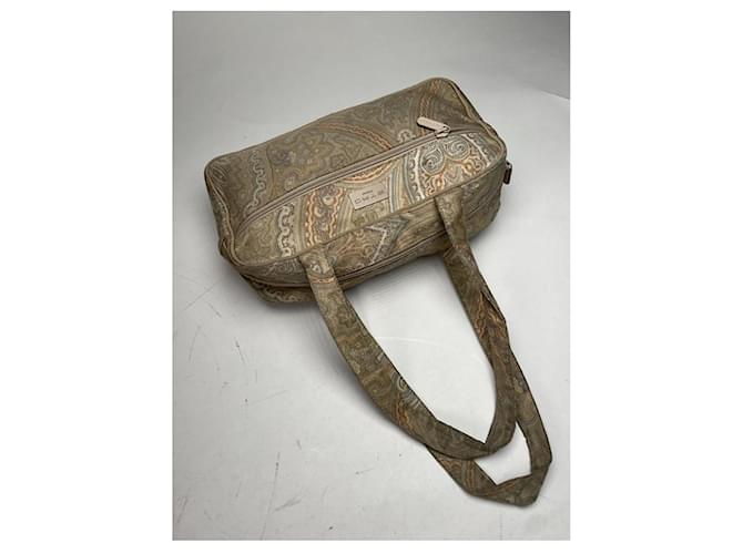 Etro Beiger Polyester-Handtasche - Ansicht 2