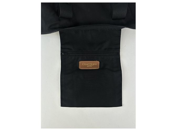Courreges Courrèges schwarze Polyester-Reisetasche - Ansicht 2