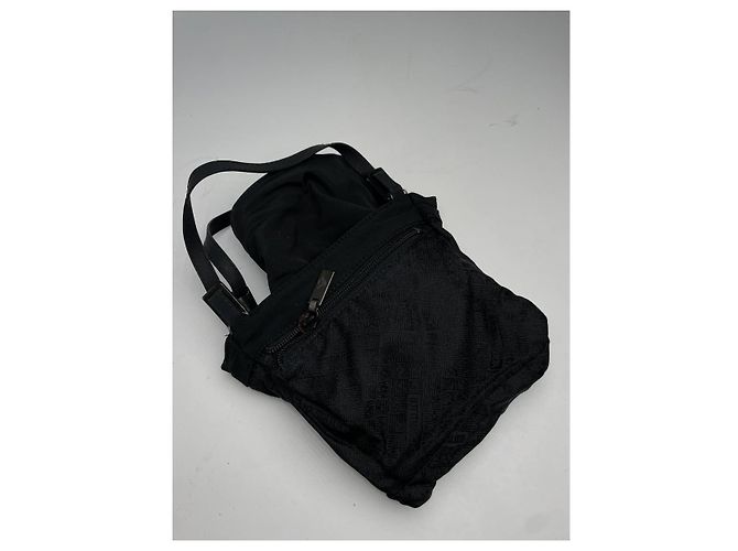 Borsa a mano in cotone nero Bottega Veneta - vista 2
