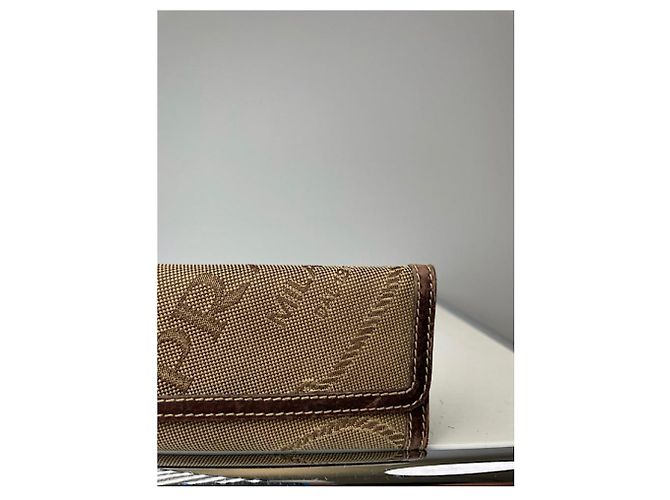 Borsa in pelle grigia Prada Grigio - vista 5