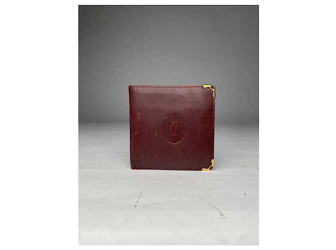 Cartier Bordeaux Lackleder Tasche - Ansicht 3