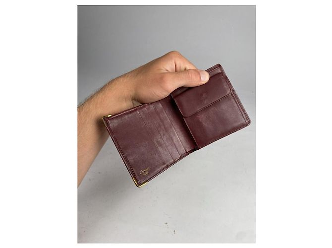 Cartier Bordeaux Lackleder Tasche - Ansicht 5