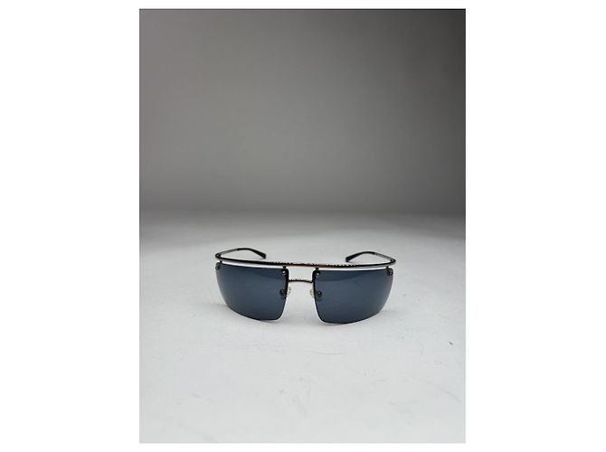 Céline Celine Blaue Metallsonnenbrille - Ansicht 3