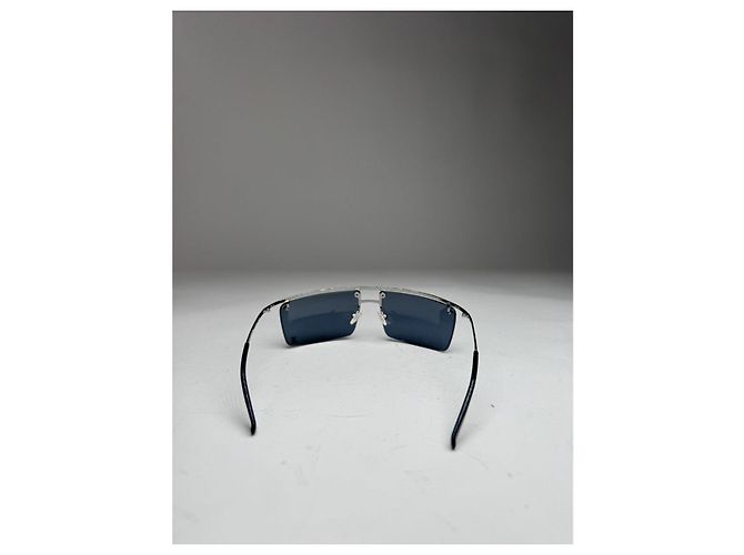 Céline Celine Blaue Metallsonnenbrille - Ansicht 5