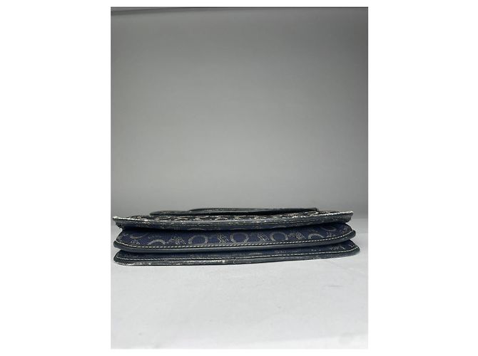 Céline Borsa in pelle blu navy Celine SAC 16 BESACE - vista 4