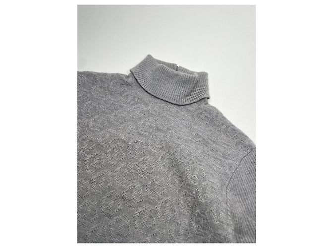 Dior J'Adior Suéter de Lana Gris - vista 3