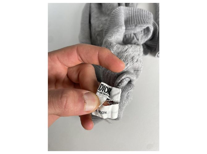 Dior J'Adior Suéter de Lana Gris - vista 5