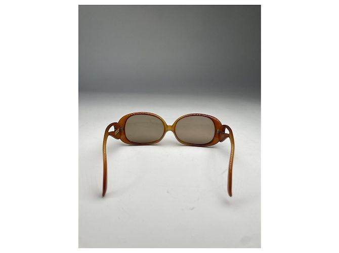 Gafas de sol de plástico marrón Dior Castaño - vista 2