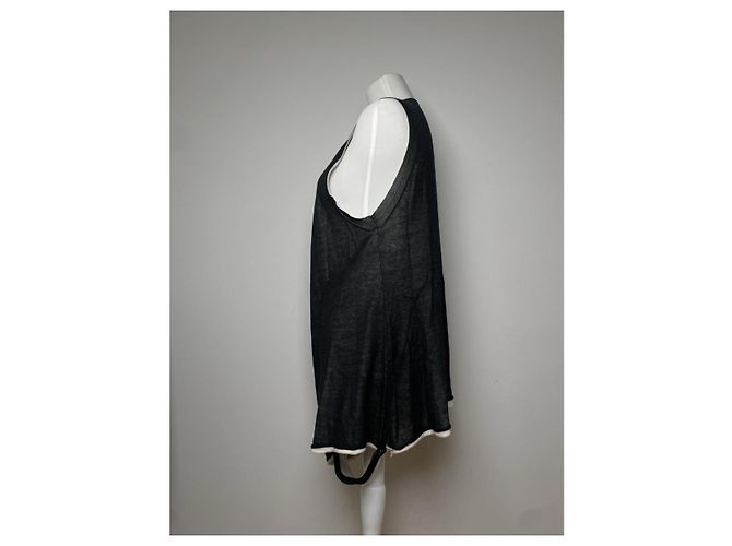 Top de lana negra Issey Miyake Negro - vista 3