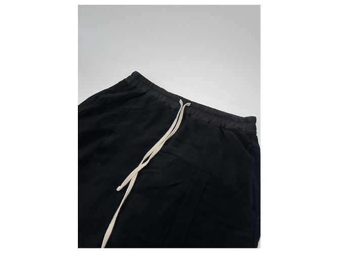 Pantalón de seda negro Rick Owens - vista 2
