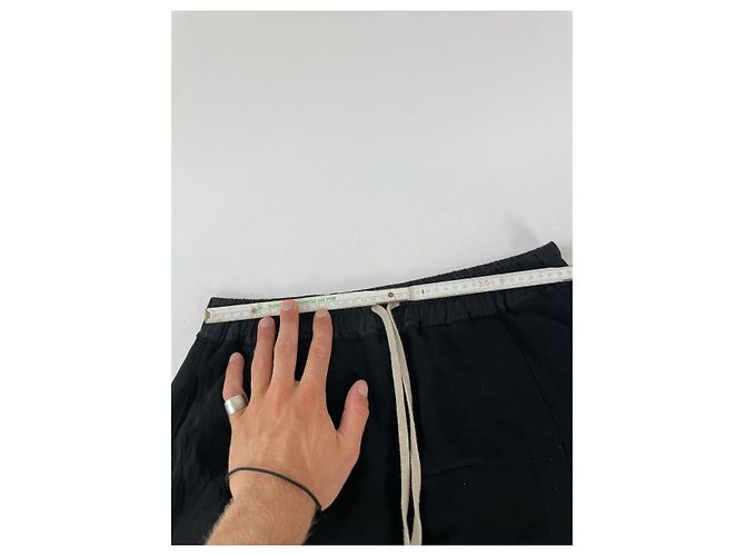 Pantalón de seda negro Rick Owens - vista 3
