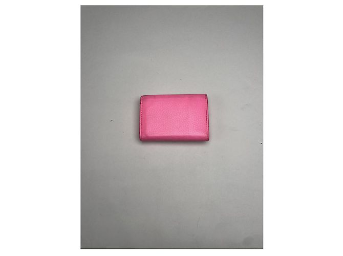 Balenciaga rosa Leder Geldbörse Pink - Ansicht 4