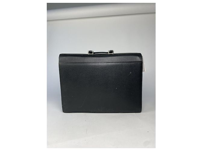 Borsa in pelle nera Pierre Cardin Nero - vista 5