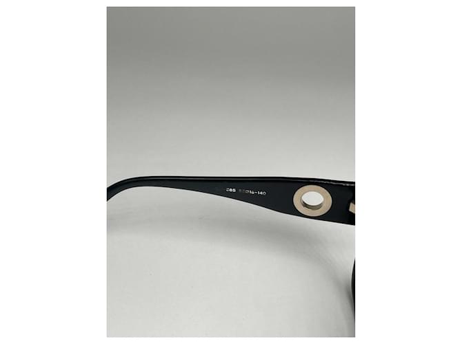 Céline Occhiali da sole in plastica nera Celine Nero - vista 3