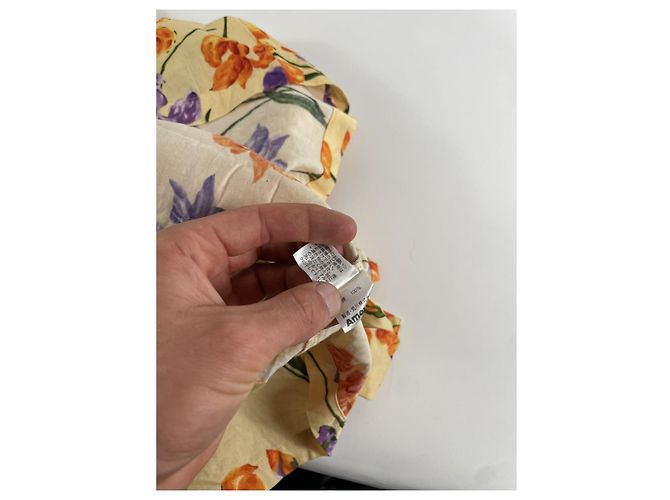 Yves Saint Laurent Mehrfarbige Baumwollstrickwaren - Ansicht 5