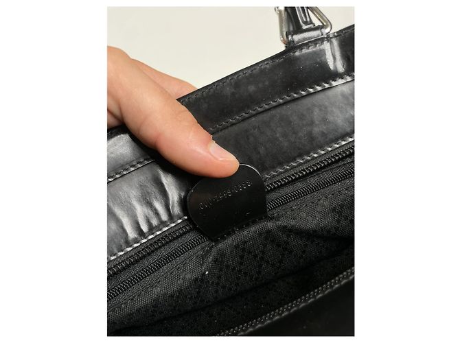 Gucci Diana Bamboo schwarze Polyester-Handtasche - Ansicht 4