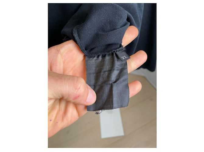 Prada Maglione in Cotone Nero - vista 3
