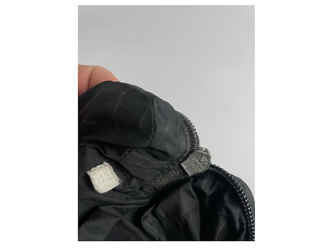 Clutch in poliestere nero Prada - vista 3