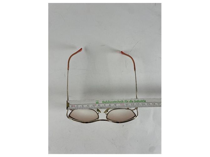 Dior rosa Metall Sonnenbrille Pink - Ansicht 4