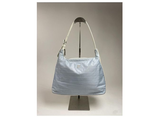 Courreges Courrèges blauer Baumwollhandtasche - Ansicht 2