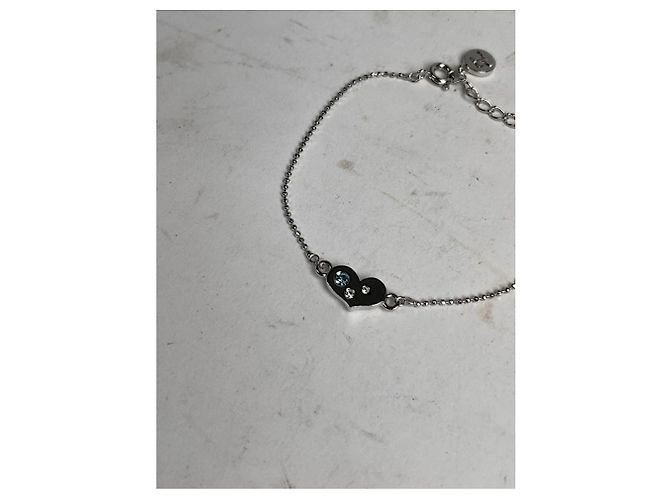 Courreges Bracciale in acciaio argento Courrèges - vista 5