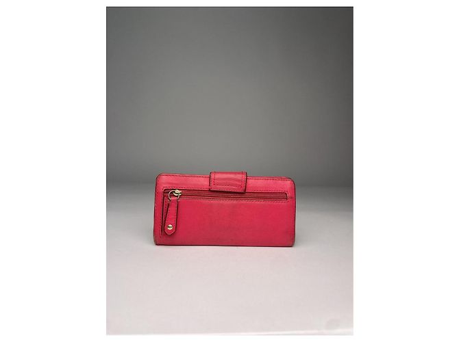 Cartera de cuero rosa Coach - vista 2