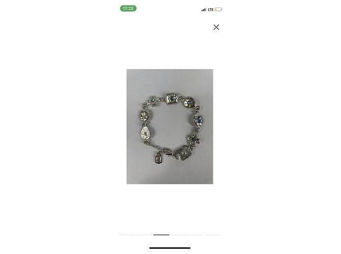 Bracciale in metallo argento Nina Ricci - vista 3