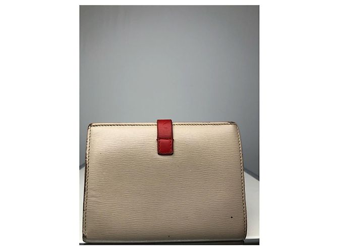 Céline Cartera de cuero beige Celine Triomphe - vista 2