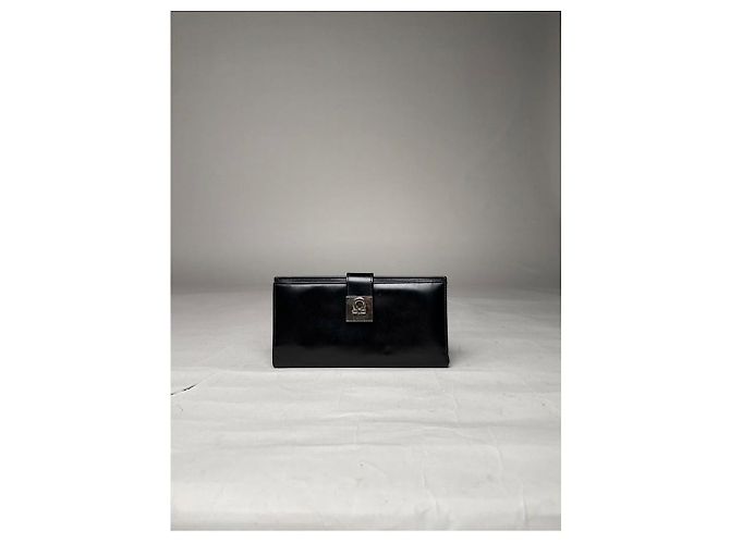 Billetera de cuero negro Salvatore Ferragamo - vista 3
