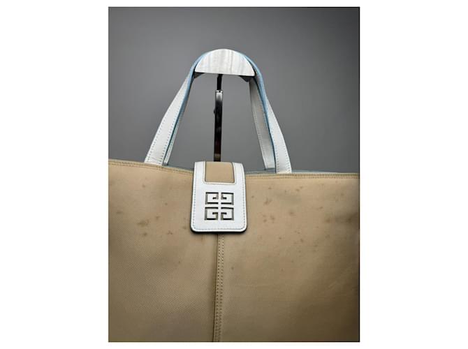Givenchy 4G Beiger Lederhandtasche - Ansicht 2