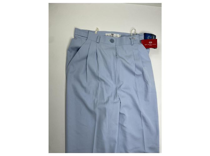 Balenciaga blaue Polyesterhose - Ansicht 2
